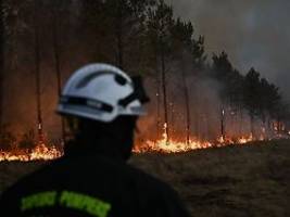 Feuer bei Bordeaux wütet weiter: Großbrand könnte noch Monate andauern