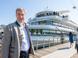 Kabinettssitzung auf dem Starnberger See: Söder entdeckt den Klimaschutz neu