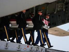 absurde täuschung: trickst das pentagon bei der zahl toter us-soldaten im iran-krieg?