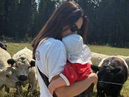 WM-Modus aus: Esther Sedlaczek genießt Familienzeit