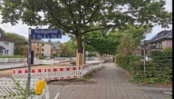 rodigallee: umstrittene umgestaltung in wandsbek wird viel teurer als geplant