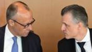 CDU-Bundestagsfraktion: Live: Friedrich Merz äußert sich zum neuen Unionsfraktionschef Frei