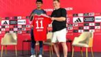 Fußball-Bundesliga: Eberl schwärmt von Bayern-Zugang Brown: «Gehört die Zukunft»