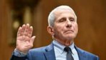 Anthony Fauci: US-Immunologe Fauci schweigt bei Befragung zu Coronavirus-Ursprung