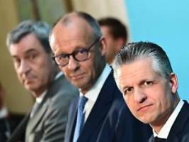 Neuer Fraktionschef von CDU/CSU: Frei erhält Rückenwind und Merz einen Auftrag
