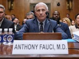 us-immunologe vor ausschuss: republikaner versuchen fauci mit tagebucheinträgen unter druck zu setzen