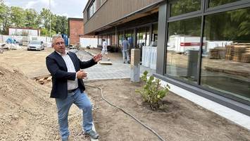 Brand zerstörte Rohbau – jetzt steht die Grundschule Mendelstraße vor der Eröffnung