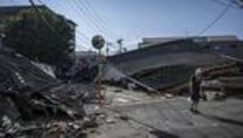 Erdbeben in Japan: Zahl der Toten durch Erdbeben in Japan auf 34 gestiegen
