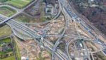 Verkehr: Sperrungen am Kreuz Duisburg für Neubau der Berliner Brücke