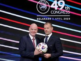 Wegen Investorenplänen: UEFA droht Infantino mit Boykott aller FIFA-Turniere